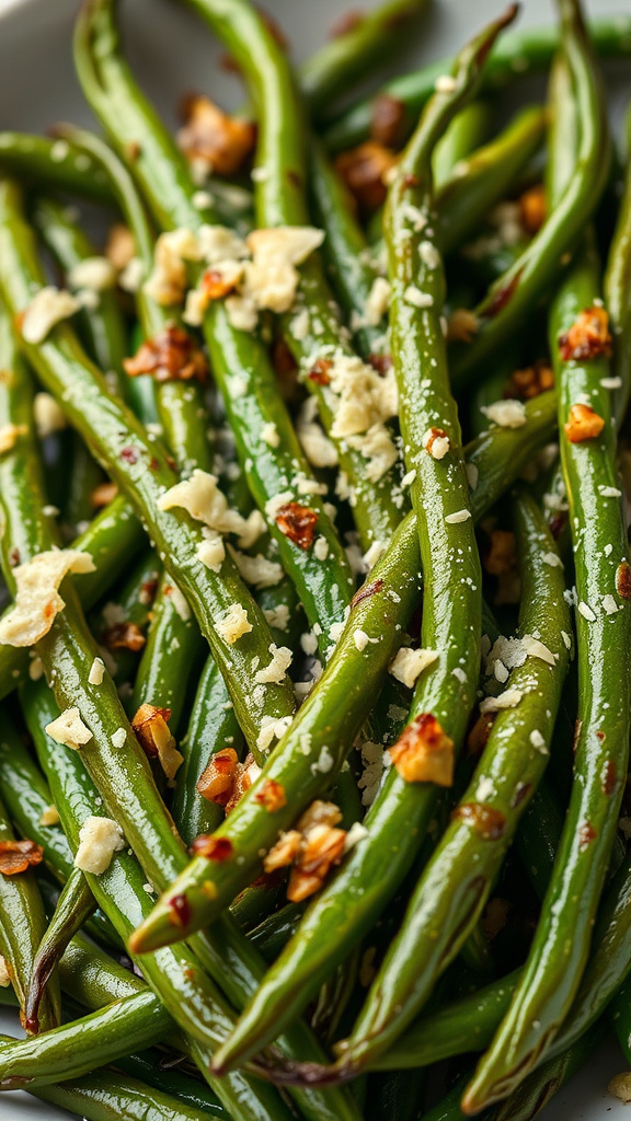 12. Garlic Parmesan Green Beans