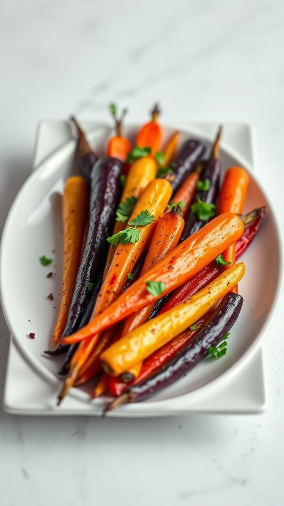 17. Rainbow Carrot Medley