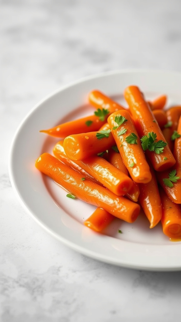 25. Apricot Glazed Carrot Medley