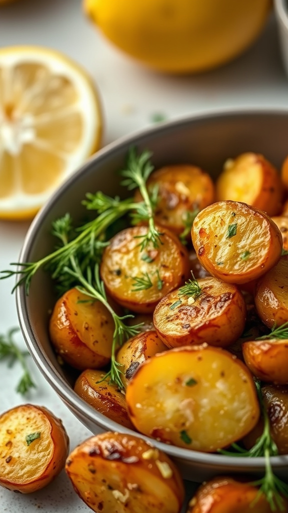 3. Lemon Dill Roasted Potatoes