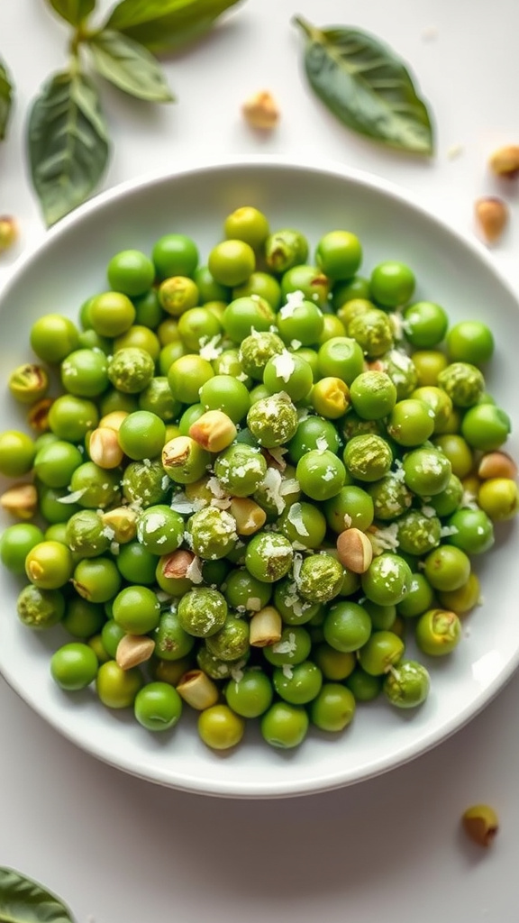 5. Pistachio Pesto Pea Salad